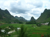 德保县干栏建筑和乡村风光（2）