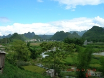 德保县干栏建筑和乡村风光（3）