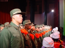 欢送咱们壮家的子弟兵入伍晚会剪影