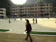 我在生我养我的山村教书